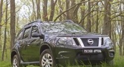 1 199 р. Защитная сетка решетки радиатора РА  Nissan Terrano  D10 (2013-2022) дорестайлинг, рестайлинг  с доставкой в г. Тамбов. Увеличить фотографию 3