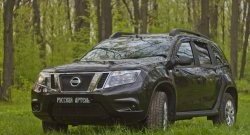 1 199 р. Защитная сетка решетки радиатора РА  Nissan Terrano  D10 (2013-2022) дорестайлинг, рестайлинг  с доставкой в г. Тамбов. Увеличить фотографию 5