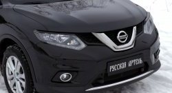 729 р. Реснички на фары RA Nissan X-trail 3 T32 дорестайлинг (2013-2018) (Неокрашенные)  с доставкой в г. Тамбов. Увеличить фотографию 3