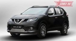 Декоративный элемент воздухозаборника Souz-96 (d16) Nissan X-trail 3 T32 рестайлинг (2017-2022)