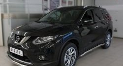 16 299 р. Защита порогов из круглой трубы диаметром 63 мм Russtal Nissan X-trail 3 T32 рестайлинг (2017-2022)  с доставкой в г. Тамбов. Увеличить фотографию 4