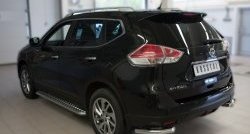 12 999 р. Защита заднего бампера (Ø63 мм уголки, нержавейка) Russtal Nissan X-trail 3 T32 рестайлинг (2017-2022)  с доставкой в г. Тамбов. Увеличить фотографию 4