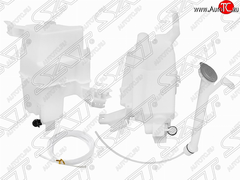 7 399 р. Бачок омывателя (с горловиной и моторчиком) SAT Nissan X-trail 2 T31 дорестайлинг (2007-2011)  с доставкой в г. Тамбов