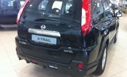 29 549 р. Накладка на задний бампер Impul Nissan X-trail 2 T31 дорестайлинг (2007-2011) (Неокрашенная)  с доставкой в г. Тамбов. Увеличить фотографию 2