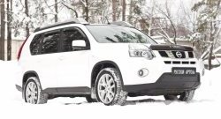 829 р. Зимняя заглушка решетки переднего бампера РА  Nissan X-trail  2 T31 (2010-2015) рестайлинг  с доставкой в г. Тамбов. Увеличить фотографию 10