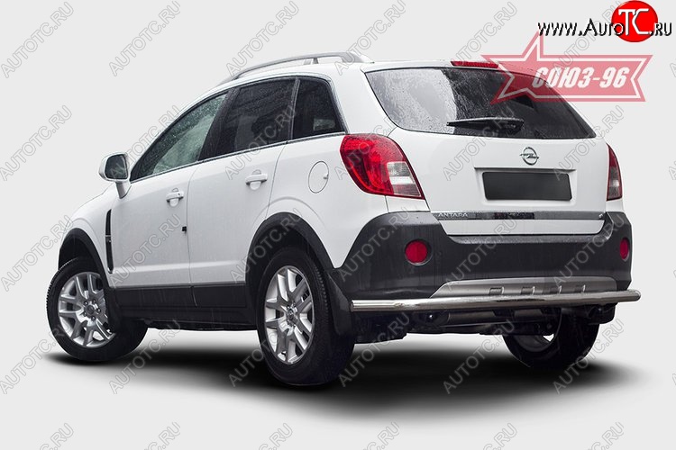 15 344 р. Защита заднего бампера Souz-96 (d60) Opel Antara рестайлинг (2010-2015)  с доставкой в г. Тамбов