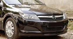 999 р. Реснички на фары RA  Opel Astra  H GTC (2004-2009) хэтчбек 3 дв. дорестайлинг, хэтчбек 3 дв. рестайлинг (Неокрашенные)  с доставкой в г. Тамбов. Увеличить фотографию 4