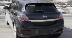 1 359 р. Накладка на задний спойлер RA Opel Astra H GTC хэтчбек 3 дв. рестайлинг (2006-2011) (Неокрашенный)  с доставкой в г. Тамбов. Увеличить фотографию 2