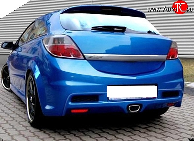 3 649 р. Спойлер Sport Opel Astra H GTC хэтчбек 3 дв. дорестайлинг (2004-2006) (Неокрашенный)  с доставкой в г. Тамбов