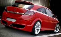 Задний бампер EVO Opel Astra H GTC хэтчбек 3 дв. рестайлинг (2006-2011)