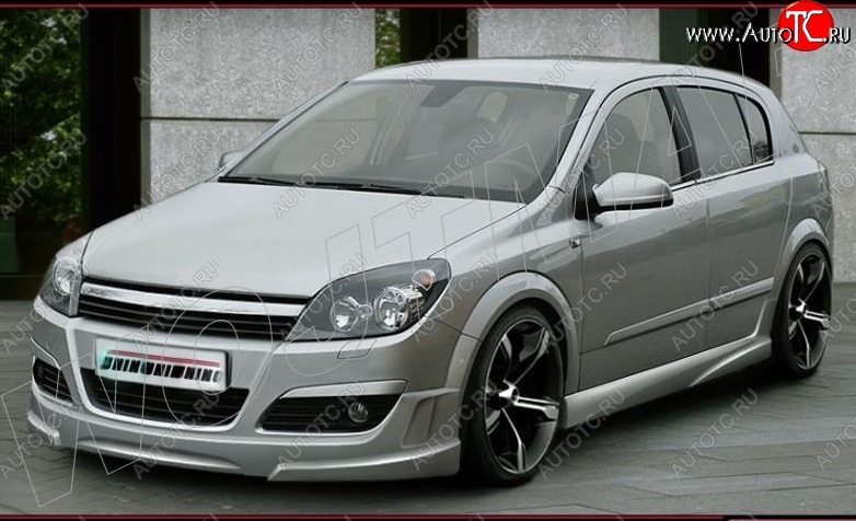 28 999 р. Передний бампер ST  Opel Astra  H (2004-2007) хэтчбек 5дв дорестайлинг  с доставкой в г. Тамбов