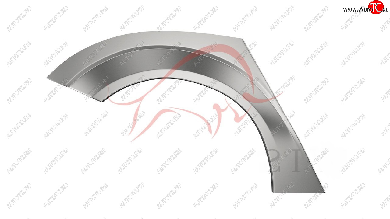 2 189 р. Правая задняя ремонтная арка (внешняя) Wisentbull  Opel Astra  H (2007-2015) универсал рестайлинг (оцинкованная сталь 1-1,2 мм)  с доставкой в г. Тамбов