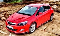 3 999 р. Накладка Sport на передний бампер Opel Astra J хэтчбек 5 дв.  рестайлинг (2012-2017) (Неокрашенная)  с доставкой в г. Тамбов. Увеличить фотографию 9