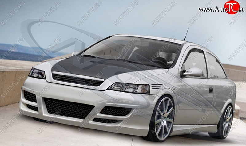 23 969 р. Передний бампер Weber Sport Opel Astra G седан (1998-2005)  с доставкой в г. Тамбов