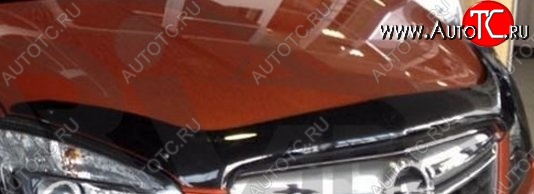 3 299 р. Дефлектор капота NovLine-Autofamily  Opel Mokka (2012-2016)  дорестайлинг  с доставкой в г. Тамбов