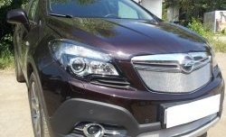 1 539 р. Сетка в решетку радиатора Russtal Opel Mokka  дорестайлинг (2012-2016) (хром)  с доставкой в г. Тамбов. Увеличить фотографию 4