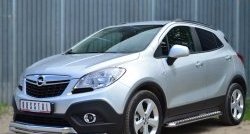 17 799 р. Широкая защита порогов Russtal Opel Mokka  дорестайлинг (2012-2016)  с доставкой в г. Тамбов. Увеличить фотографию 4