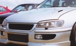 1 649 р. Реснички на фары CT Opel Omega B универсал (1994-2004) (Неокрашенные)  с доставкой в г. Тамбов. Увеличить фотографию 2