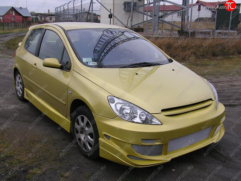 24 499 р. Передний бампер Rieger Peugeot 307 универсал дорестайлинг (2001-2005)  с доставкой в г. Тамбов