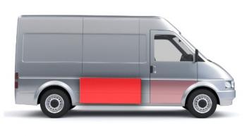 1 889 р. Правая средняя боковая панель (ремонтная) Wisentbull Fiat Ducato 244 (2002-2012)  с доставкой в г. Тамбов. Увеличить фотографию 2