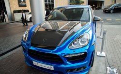 31 249 р. Пластиковый капот HAMANN EVO Porsche Cayenne 958 (2010-2014) (Неокрашенный)  с доставкой в г. Тамбов. Увеличить фотографию 4