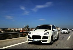 42 299 р. Пластиковый капот TECHART MAGNUM Porsche Cayenne 958 (2010-2014) (Неокрашенный)  с доставкой в г. Тамбов. Увеличить фотографию 4