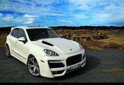 42 299 р. Пластиковый капот TECHART MAGNUM  Porsche Cayenne  958 (2010-2014) (Неокрашенный)  с доставкой в г. Тамбов. Увеличить фотографию 6