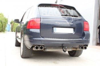 22 699 р. Фаркоп Aragon.(шар V) Porsche Cayenne 957 (2007-2010)  с доставкой в г. Тамбов. Увеличить фотографию 5