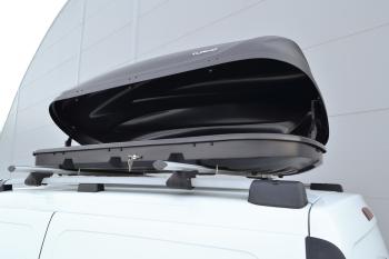 23 199 р. Автобокс PT GROUP (410л., 177х81х46, двустороннее открывание) Turino 1 черный   (Черный)  с доставкой в г. Тамбов. Увеличить фотографию 2