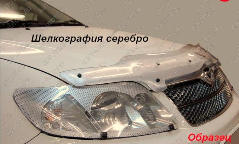 2 599 р. Дефлектор капота CA-Plastic Exclusive  Nissan Dualis (2007-2014) J10 дорестайлинг, J10 1-ый рестайлинг, J10 2-ой рестайлинг (серия Шелкография серебро)  с доставкой в г. Тамбов