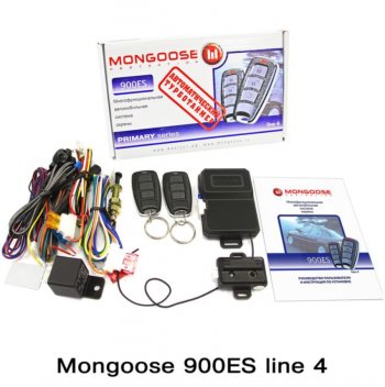 Автосигнализация Mongoose 900ES line 4 Daewoo Musso (1999-2002)