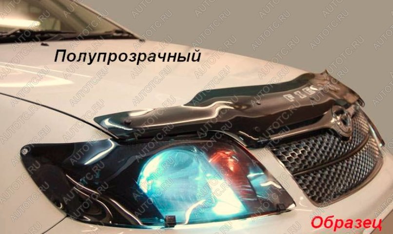2 099 р.  Дефлектор капота (Clavia) CA-Plastic  Toyota Vitz  XP10 (1998-2001) хэтчбэк 5 дв. (серия Classic полупрозрачный)  с доставкой в г. Тамбов