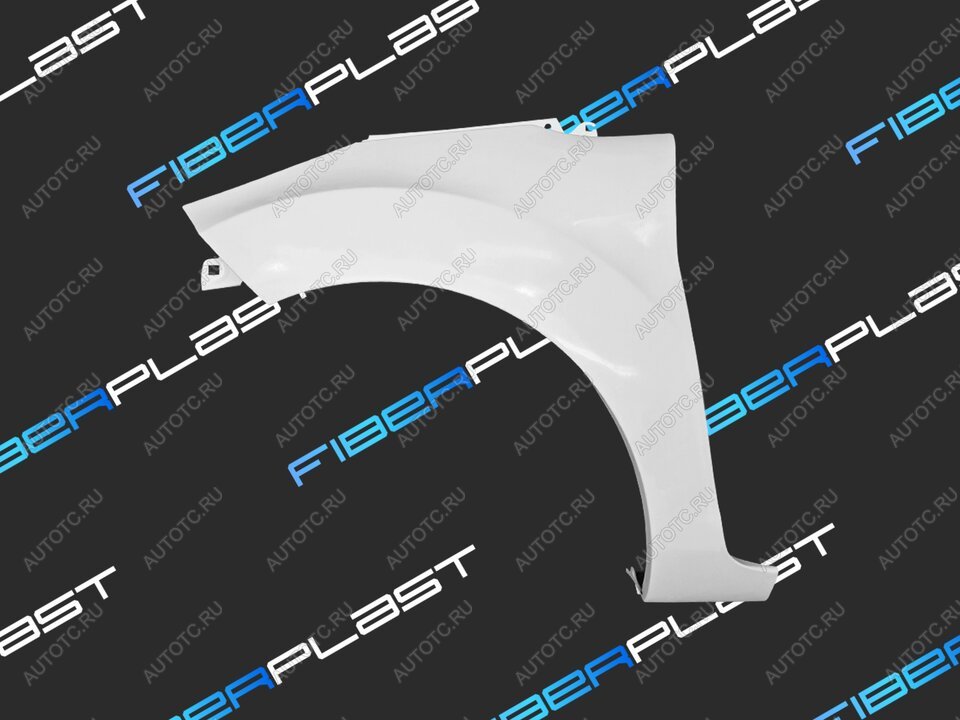 9 989 р. Переднее левое крыло (стеклопластик) Fiberplast  Ford Fiesta  6 (2008-2013) хэтчбэк 3 дв. дорестайлинг, хэтчбэк 5 дв. дорестайлинг  с доставкой в г. Тамбов