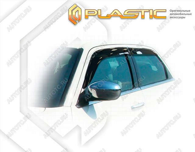 2 699 р. Ветровики дверей Classic полупрозрачный CA Plastic на Chrysler 300C  2005–2011  с доставкой в г. Тамбов