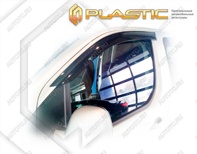 2 599 р. Ветровики дверей Classic полупрозрачный CA Plastic на Citroen Jumpy  2017-н.в.  с доставкой в г. Тамбов