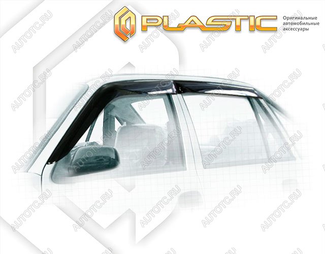 2 799 р. Ветровики дверей Classic полупрозрачный CA Plastic на Daewoo Nexia  1995-2008  с доставкой в г. Тамбов