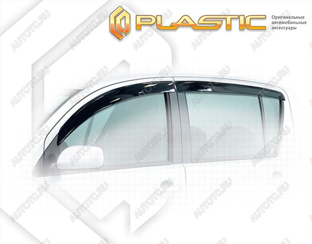 3 199 р. Ветровики дверей Classic полупрозрачный CA Plastic на Daihatsu Boon Luminas  2008–2012  с доставкой в г. Тамбов