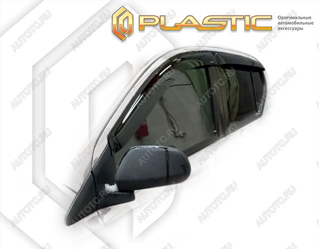 2 799 р. Ветровики дверей Classic полупрозрачный CA Plastic на Daihatsu Mira e:S II поколение, хэтчбек 5 дв., 2017 - н.в.  с доставкой в г. Тамбов