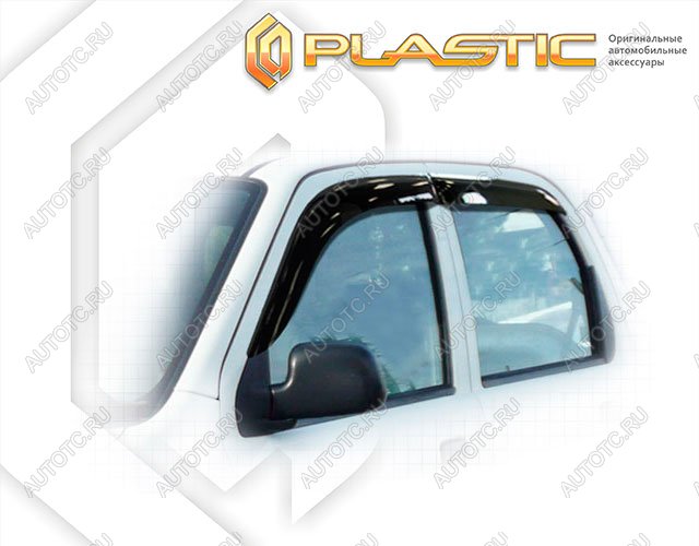 2 699 р. Ветровики дверей Classic полупрозрачный CA Plastic на Daihatsu Terios  1997-2000  с доставкой в г. Тамбов