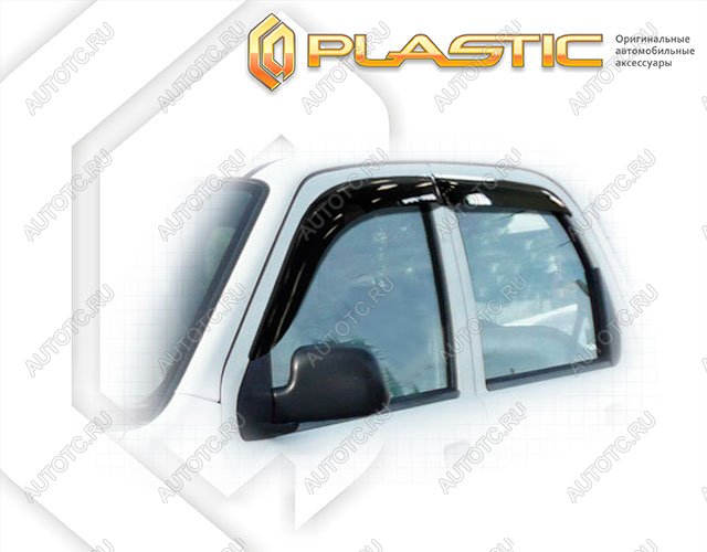 2 699 р. Ветровики дверей Classic полупрозрачный CA Plastic на Daihatsu Terios  2000-2006  с доставкой в г. Тамбов