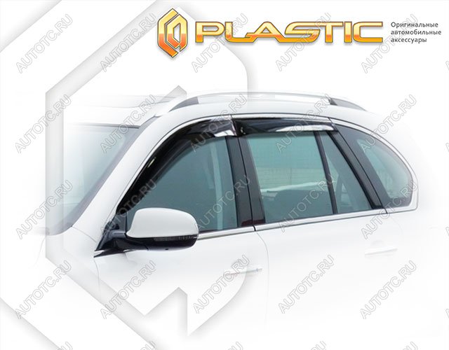 3 079 р. Ветровики дверей Classic полупрозрачный CA Plastic на Haval H8  2015–н.в.   с доставкой в г. Тамбов