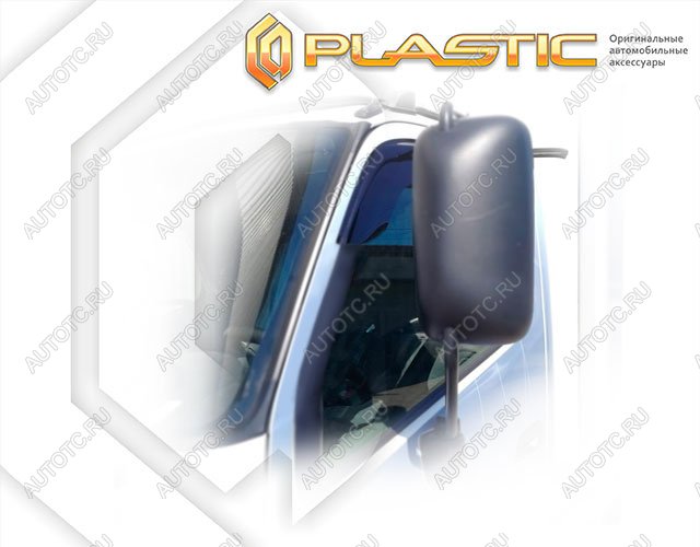 2 799 р. Ветровики дверей Classic полупрозрачный CA Plastic на Hino 300  2018–н.в.  с доставкой в г. Тамбов