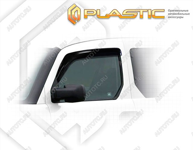 2 599 р. Ветровики дверей Classic полупрозрачный CA Plastic на Honda Element  2008-2010  с доставкой в г. Тамбов
