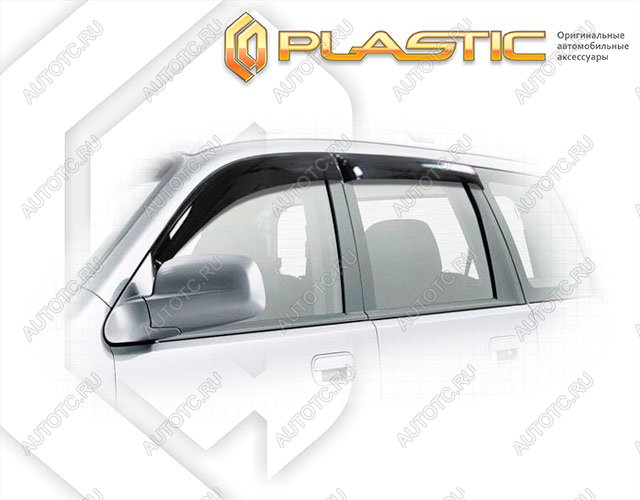 2 699 р. Ветровики дверей Classic полупрозрачный CA Plastic на Honda HR-V  1998-2003  с доставкой в г. Тамбов
