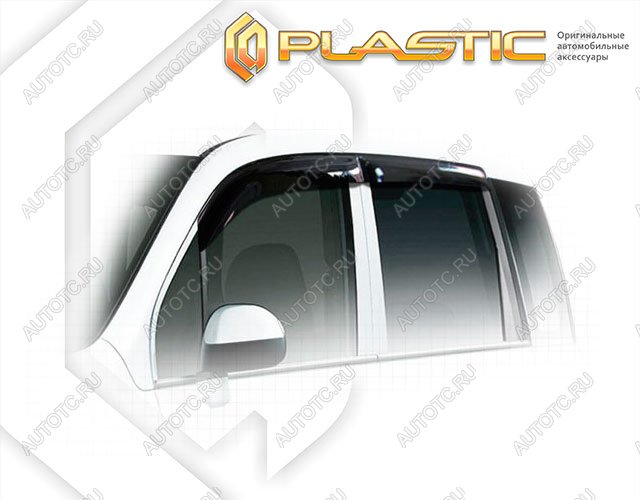 2 699 р. Ветровики дверей Classic полупрозрачный CA Plastic на Honda Life  2011–н.в.  с доставкой в г. Тамбов