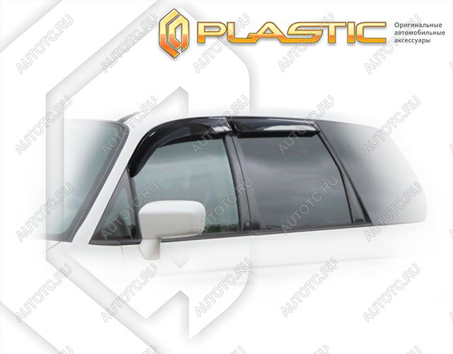 2 699 р. Ветровики дверей Classic полупрозрачный CA Plastic на Honda Odyssey  1999-2003  с доставкой в г. Тамбов