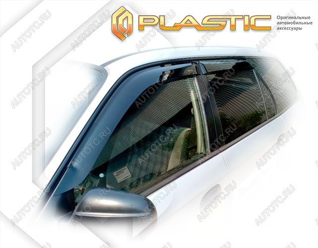 2 699 р. Ветровики дверей Classic полупрозрачный CA Plastic на Honda Orthia  1996-1998  с доставкой в г. Тамбов