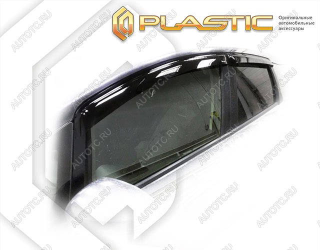 2 699 р. Ветровики дверей Classic полупрозрачный CA Plastic на Honda Shuttle  2015–н.в.   с доставкой в г. Тамбов