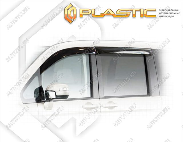 2 969 р. Ветровики дверей Classic полупрозрачный CA Plastic на Honda Stepwgn  2009–2015  с доставкой в г. Тамбов
