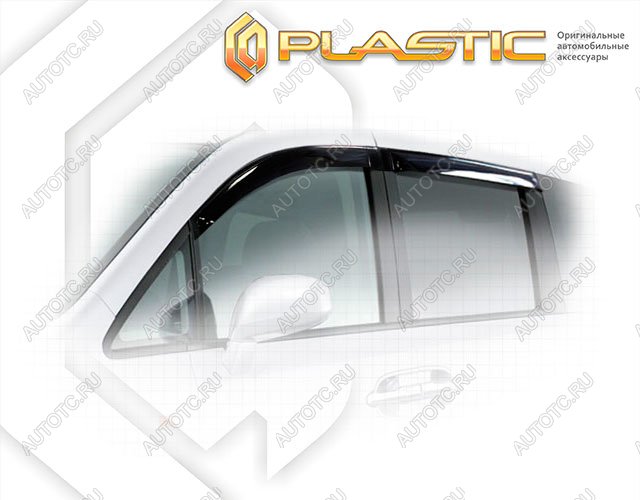 3 199 р. Ветровики дверей Classic полупрозрачный CA Plastic на Honda Stepwgn  2008-2009  с доставкой в г. Тамбов